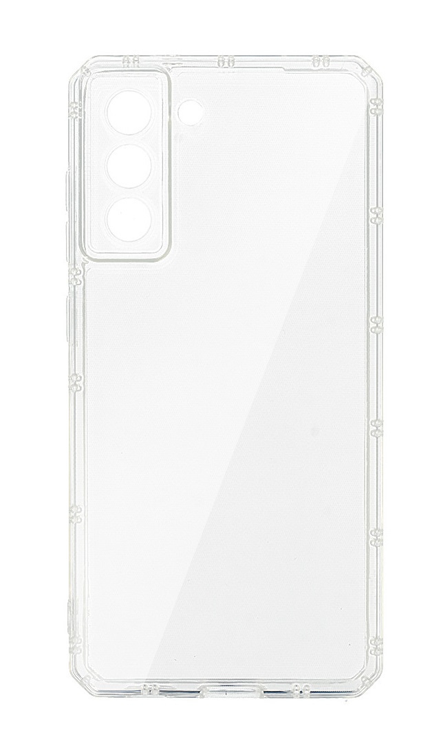 Zadní kryt TopQ Antishock na Samsung S21 FE průhledný
