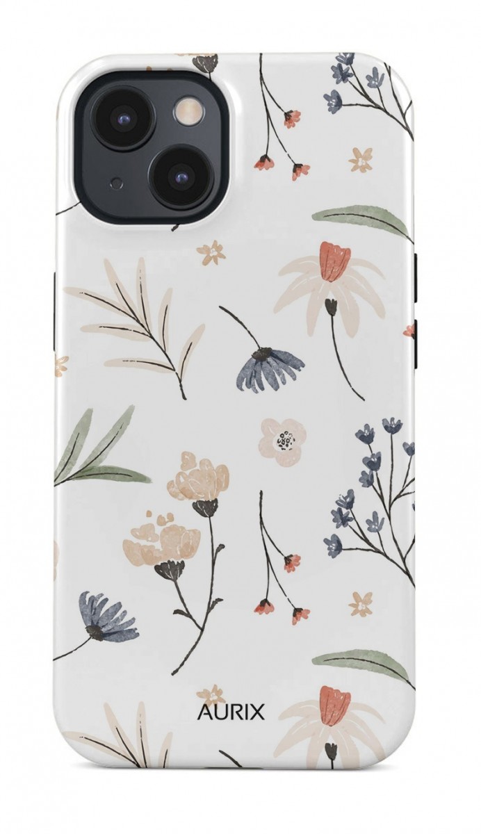 Luxusní kryt AURIX iPhone 13 Mini Floral Fantasy