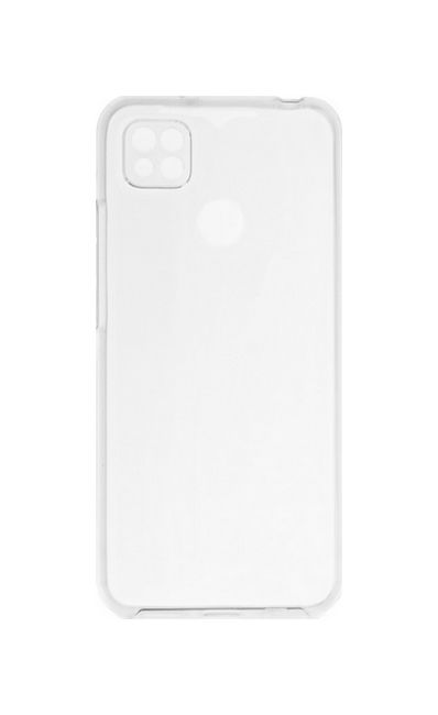 Zadní pevný kryt TopQ na mobil Xiaomi Redmi 10A 360° přední + zadní průhledný