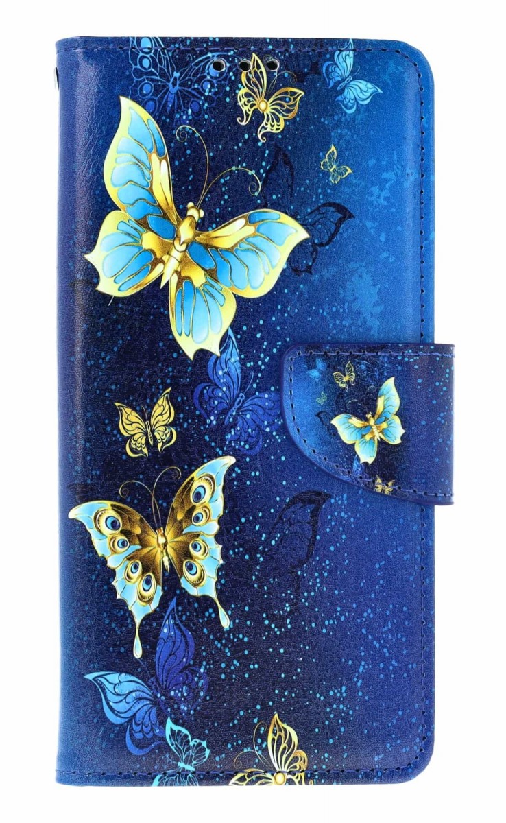 Knížkové pouzdro TopQ na mobil Xiaomi Redmi Note 14 Pro 5G Kouzelní motýlci