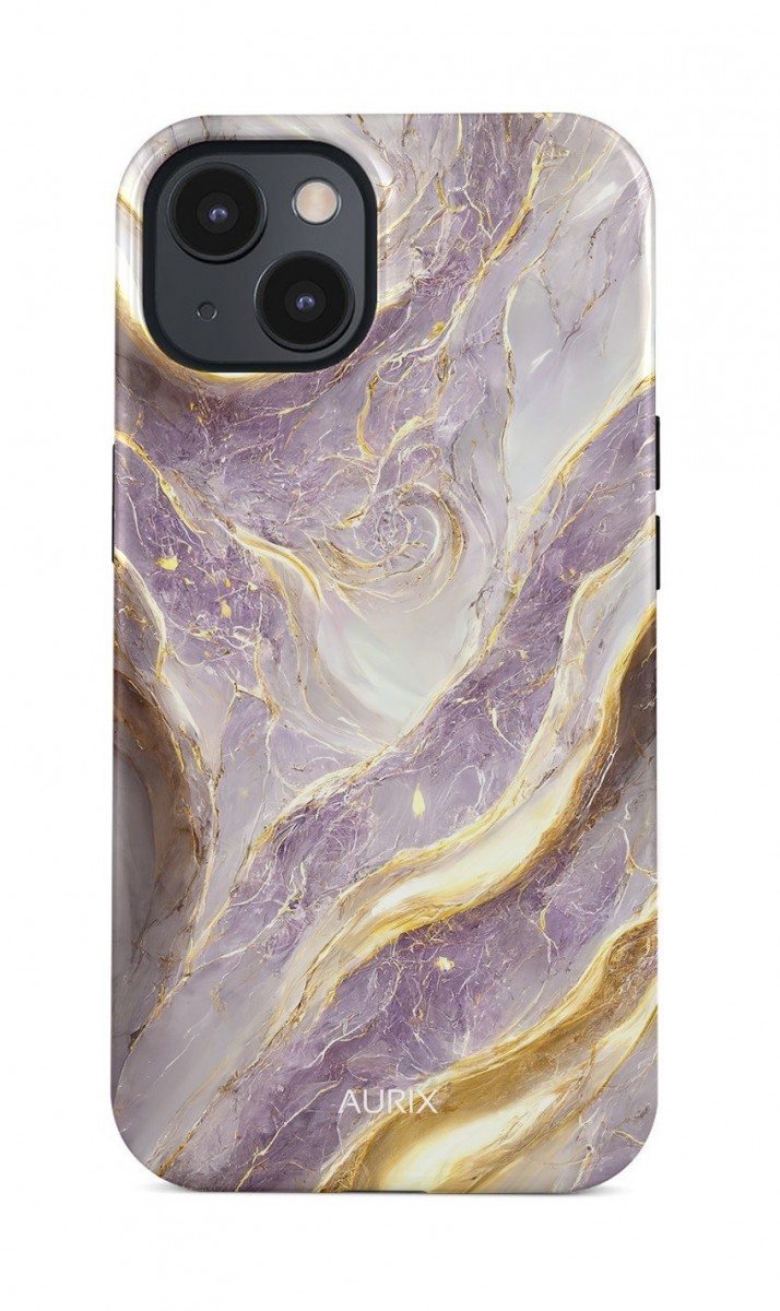Luxusní kryt AURIX MagSafe iPhone 15 Amethyst