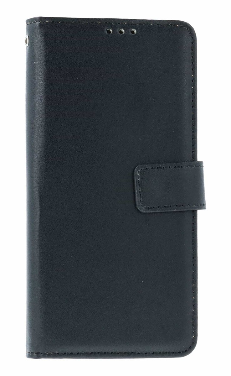 Knížkové pouzdro TopQ na mobil Xiaomi Redmi Note 14 5G černé s přezkou 2