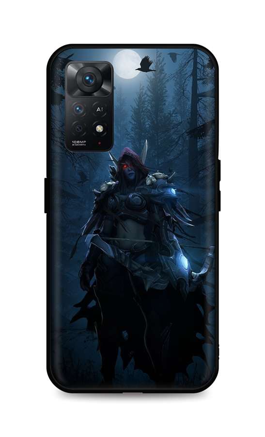 Zadní silikonový kryt TopQ DARK na mobil Xiaomi Redmi Note 11 Pro Player Hero