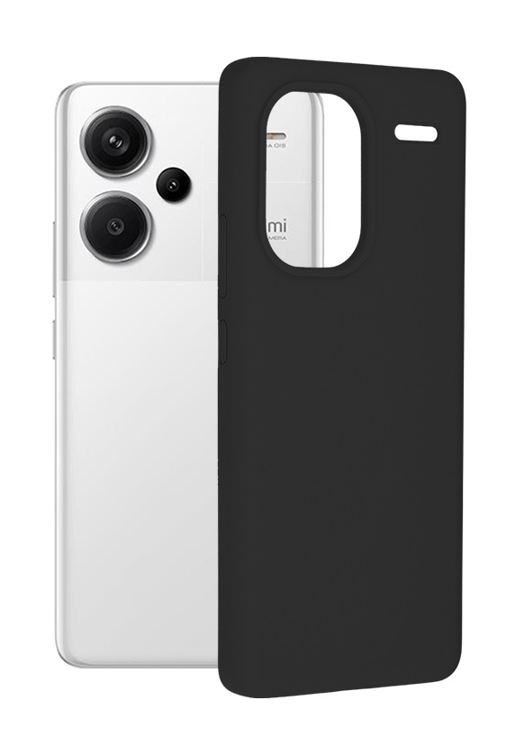 Zadní kryt TopQ Essential na mobil Xiaomi Redmi Note 13 Pro+ černý