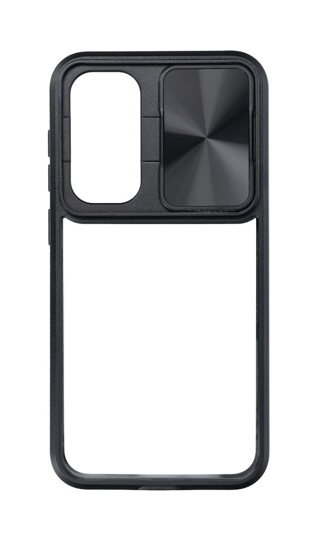 Zadní pevný kryt TopQ SLIDER na mobil iPhone 16 Plus průhledný