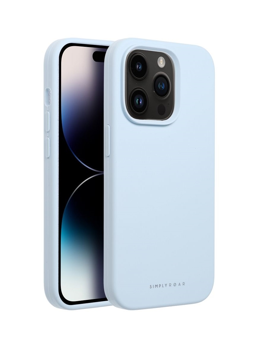 Zadní kryt Roar Cloud na mobil iPhone 16 Pro světle modrý