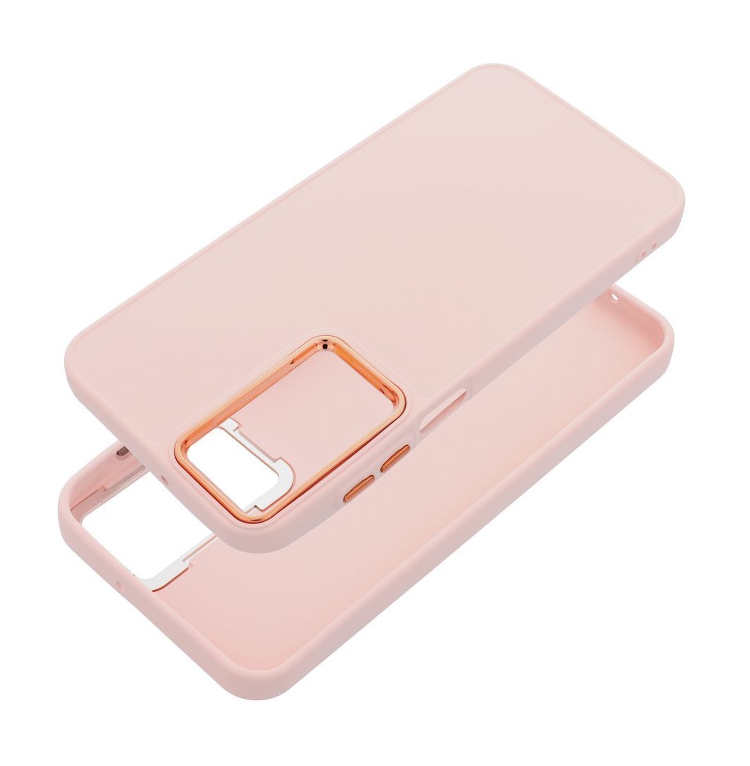 Zadní kryt TopQ Frame na mobil Samsung A56 růžový