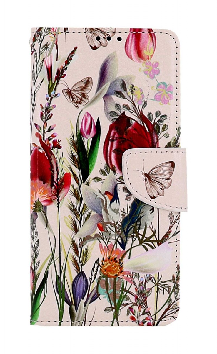 Knížkové pouzdro TopQ Design na mobil Xiaomi Redmi 15C Rozkvetlé jaro