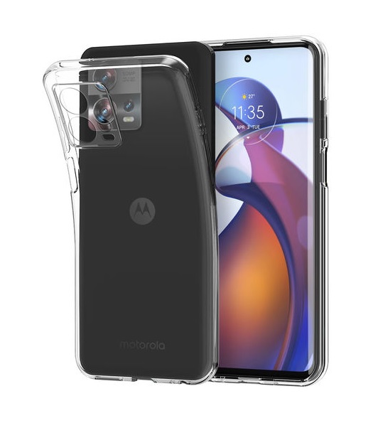 Zadní kryt TopQ na mobil Motorola Edge 30 Fusion 1 mm průhledný