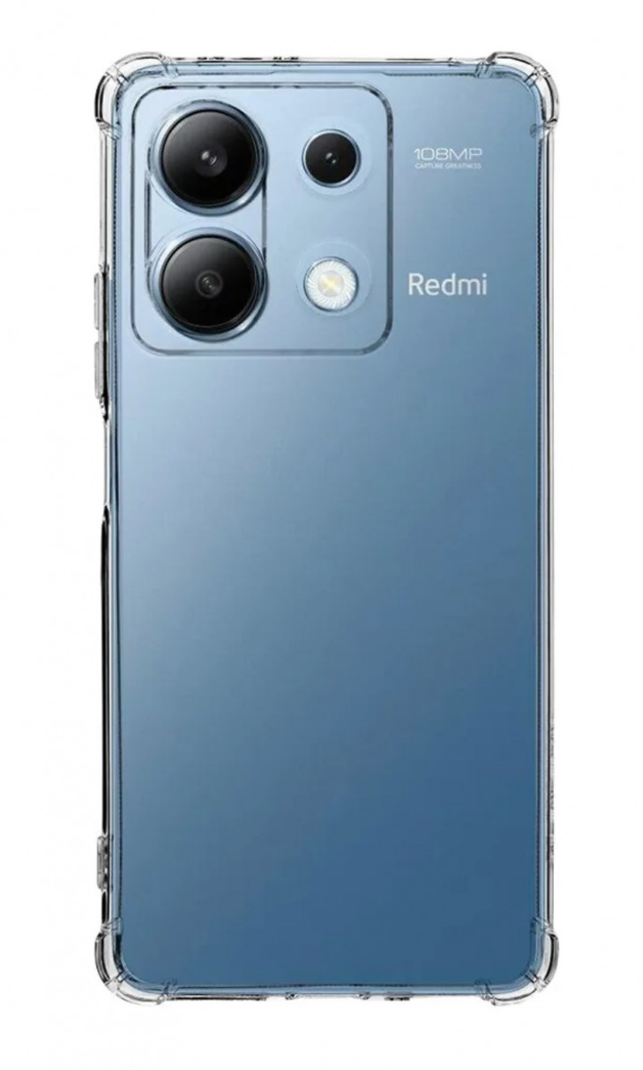 Odolný zadní kryt TopQ na mobil Xiaomi Redmi Note 13 5G průhledný
