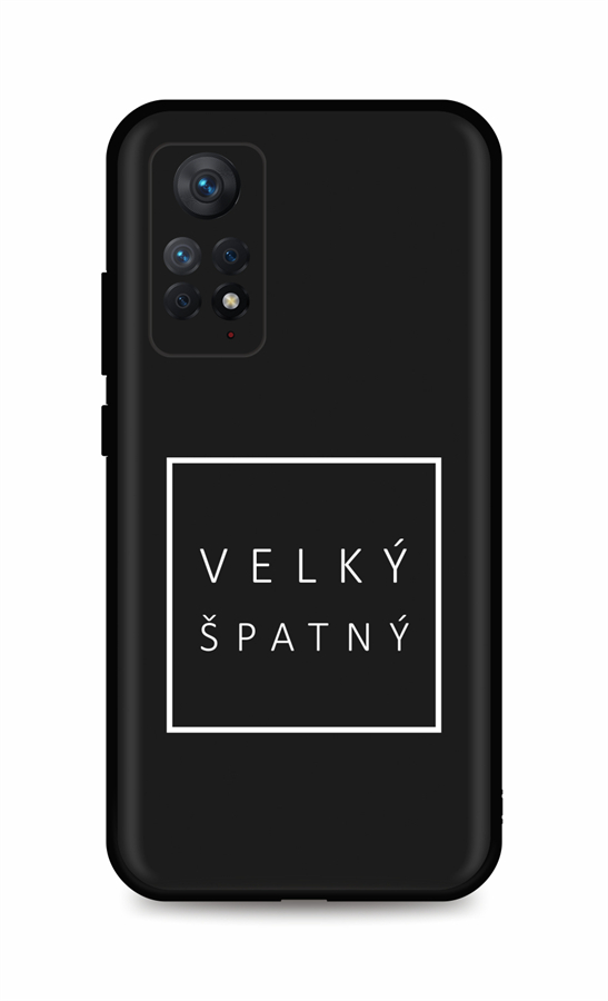 Zadní kryt TopQ DARK na mobil Xiaomi Redmi Note 11 Pro 5G Velký špatný