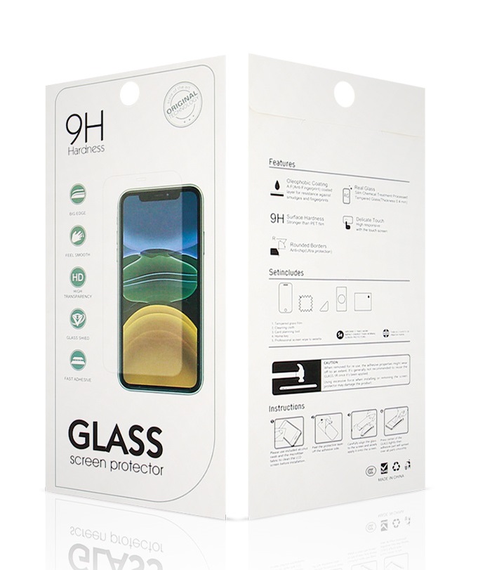 Tvrzené sklo WhiteGlass na mobil iPhone 16 Pro Max