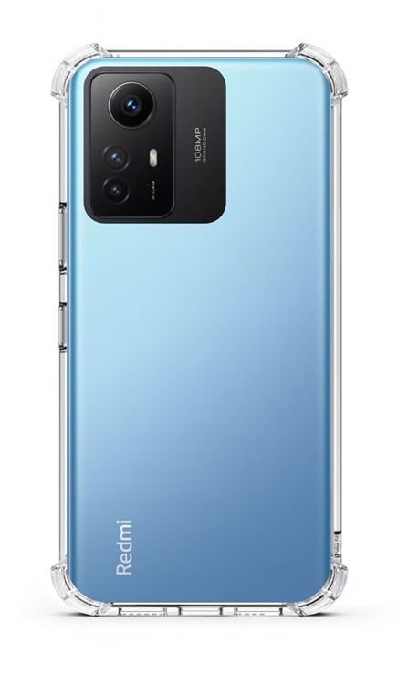 Odolný zadní kryt TopQ na mobil Xiaomi Redmi Note 12S průhledný