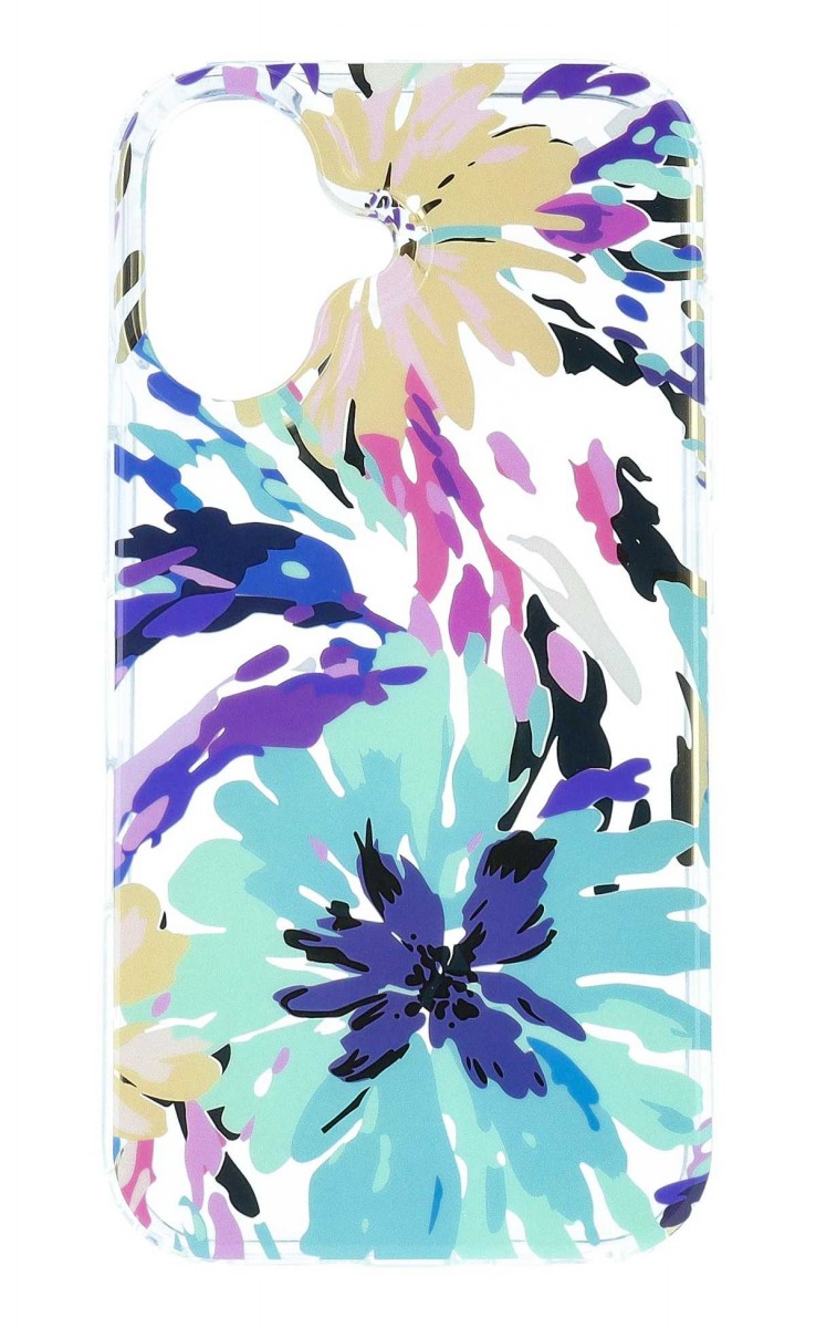 Zadní pevný kryt TopQ IMD na mobil iPhone 16 Abstract Flowers