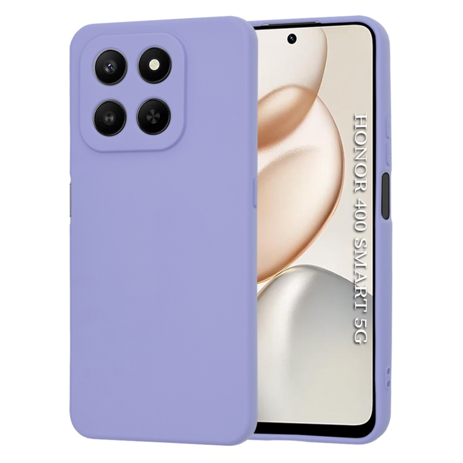Techsuit - SoftFlex - Honor 400 Smart 5G / 400 Smart 4G / X7d 4G - světle fialová