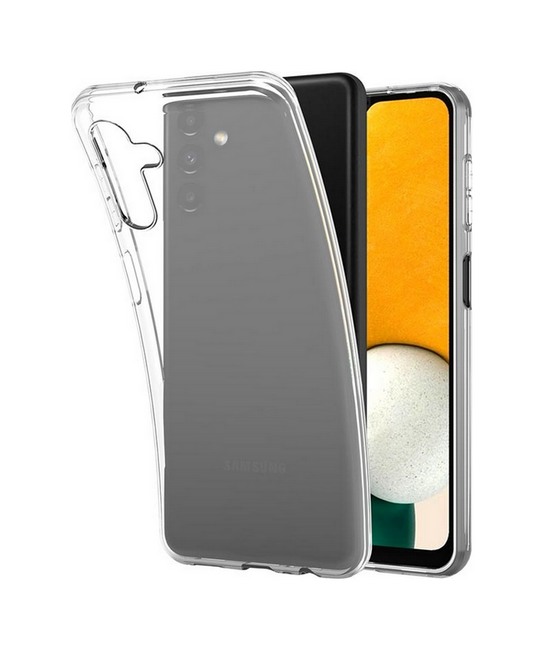 Ultratenký zadní silikonový kryt TopQ na mobil Samsung A13 5G 0,5 mm průhledný