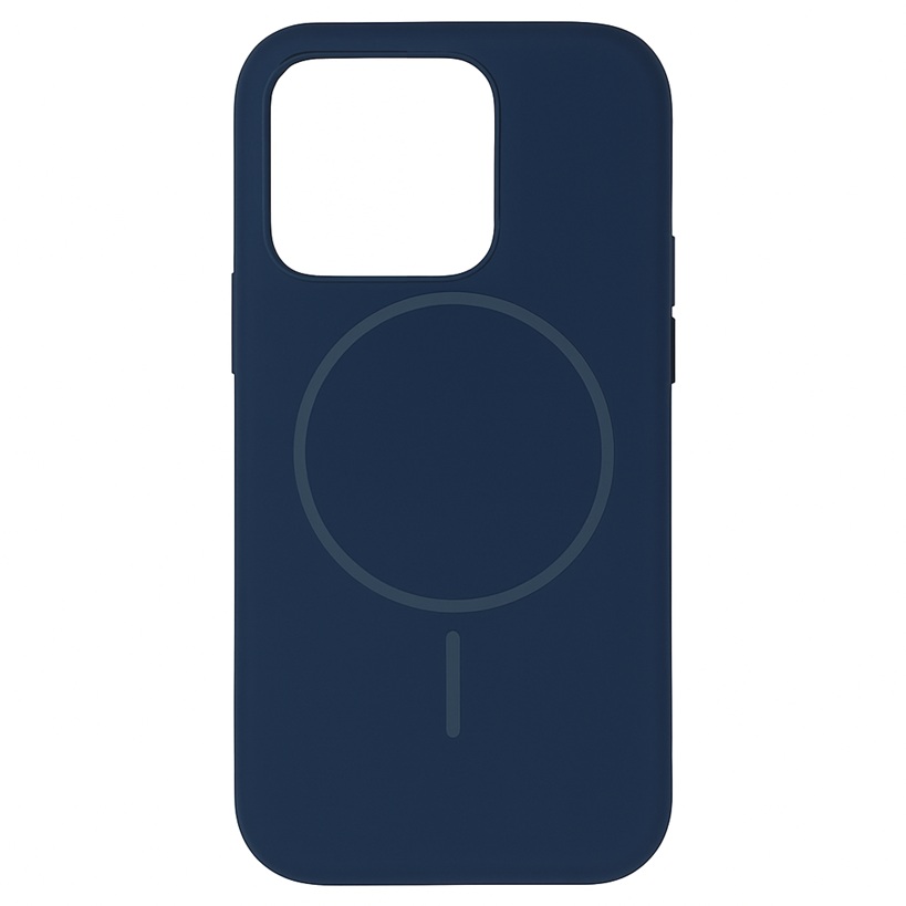 Zadní kryt Magsafe Slim Silicone pro iPhone 16 Pro navy