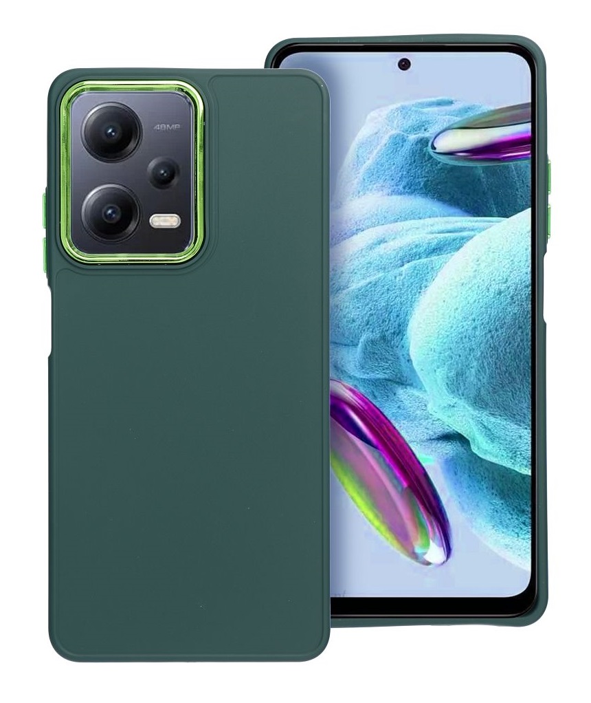 Zadní kryt TopQ Frame na mobil Xiaomi Redmi Note 12 Pro+ 5G zelený