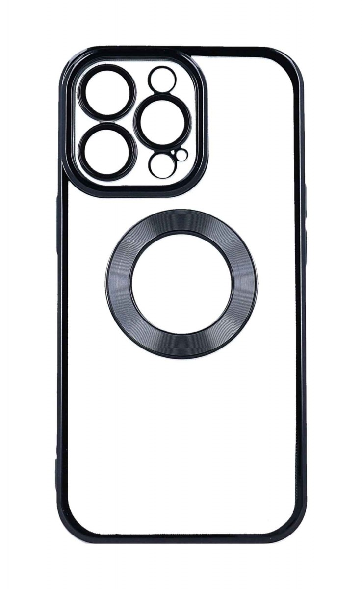 Zadní kryt TopQ na mobil iPhone 13 Pro Beauty Clear černý