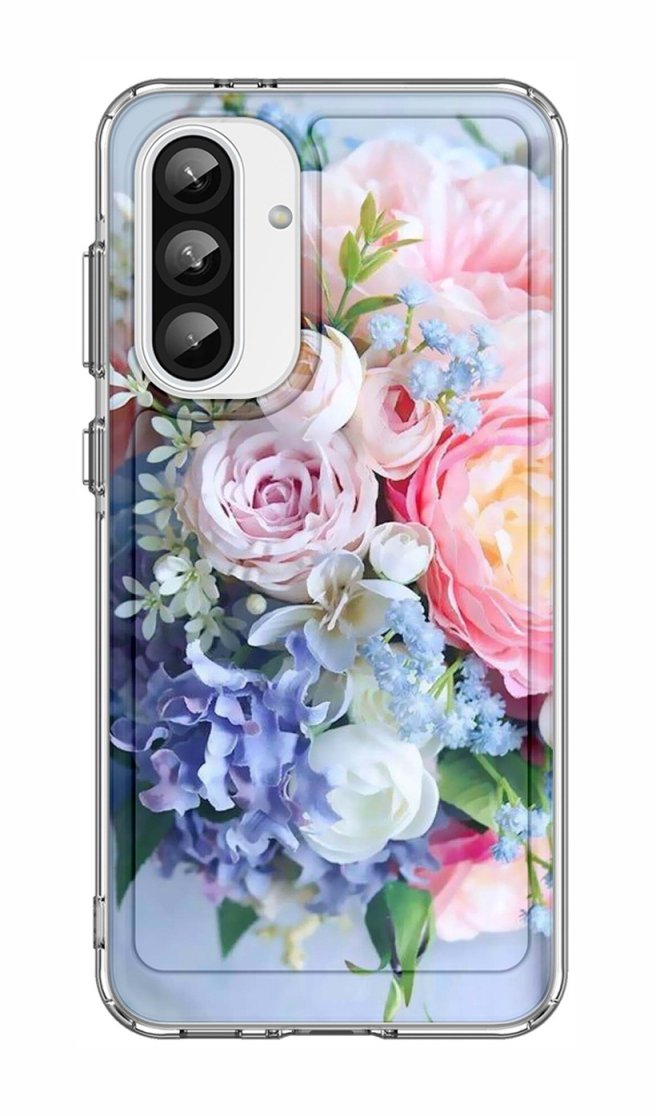 Zadní pevný kryt TopQ Image na mobil Samsung A36 Kytice