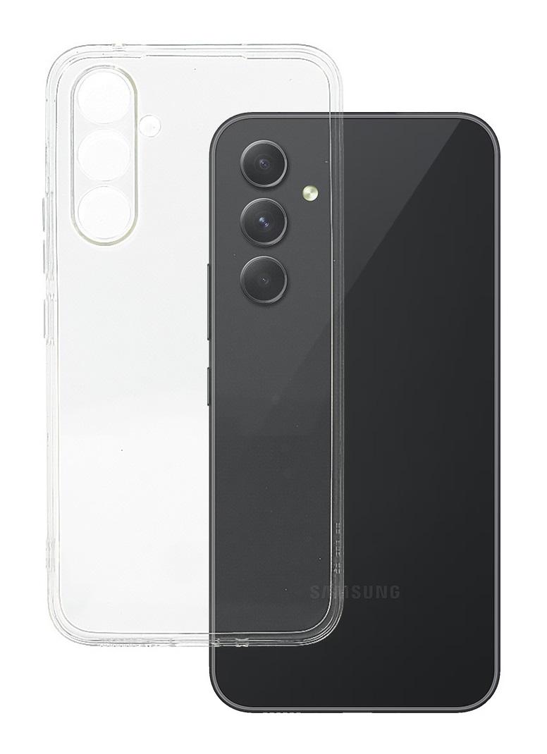 Zadní kryt TopQ Ultra Clear na mobil Samsung A54 5G průhledný