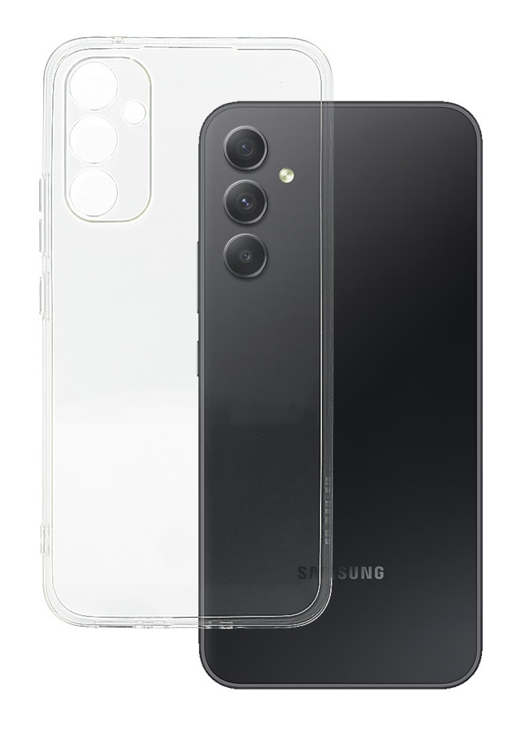 Zadní kryt TopQ Ultra Clear na mobil Samsung A34 průhledný