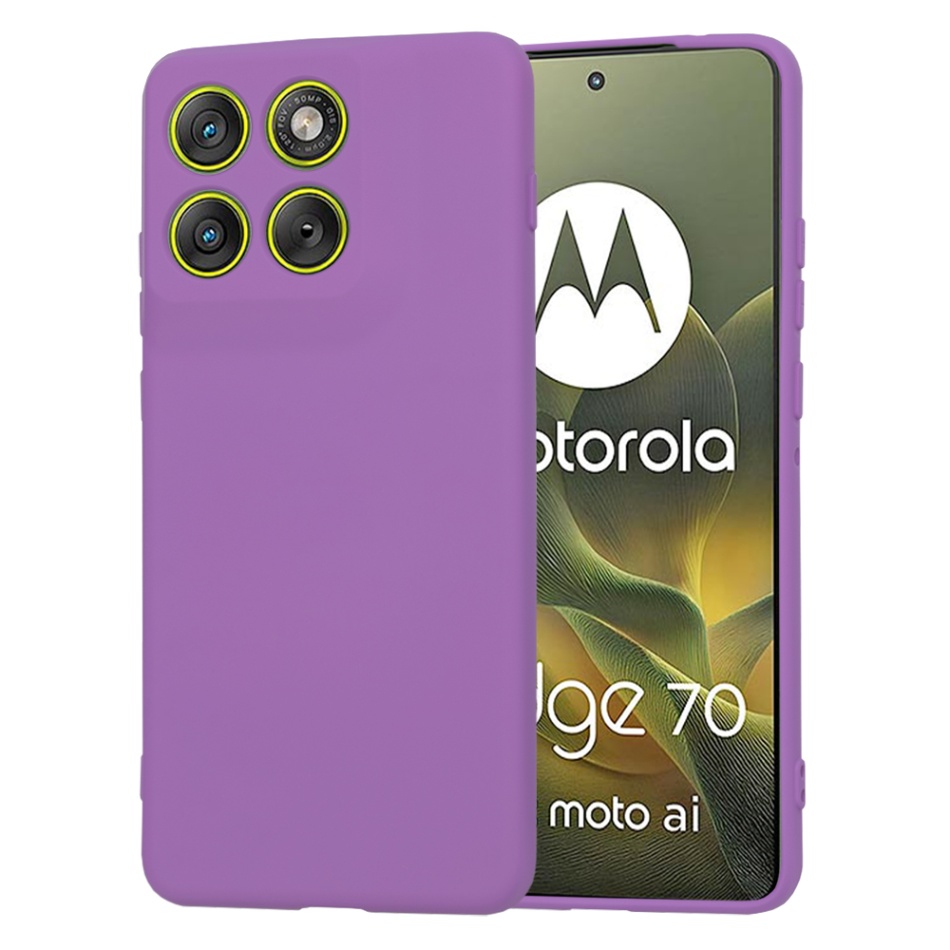 Techsuit SoftFlex pro Motorola Edge 70 – fialový