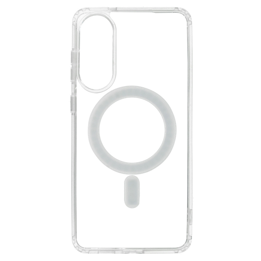 Zadní kryt Acrylic Magsafe pro Samsung Galaxy S25 Edge transparent