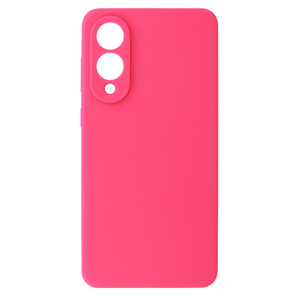 Zadní kryt Silicone Lite pro Samsung Galaxy S25 Edge fuchsiový