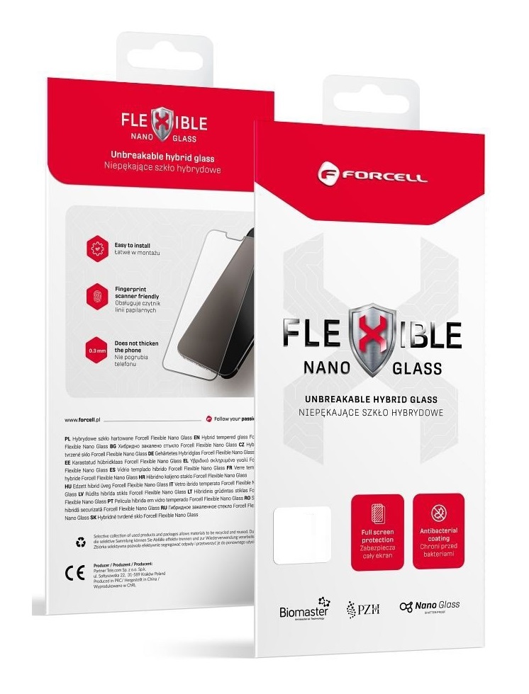 Tvrzené sklo Forcell Flexible na mobil Samsung A34