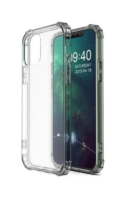 Ultratenký kryt TopQ Shock na mobil iPhone 13 Pro Max 0,5 mm průhledný