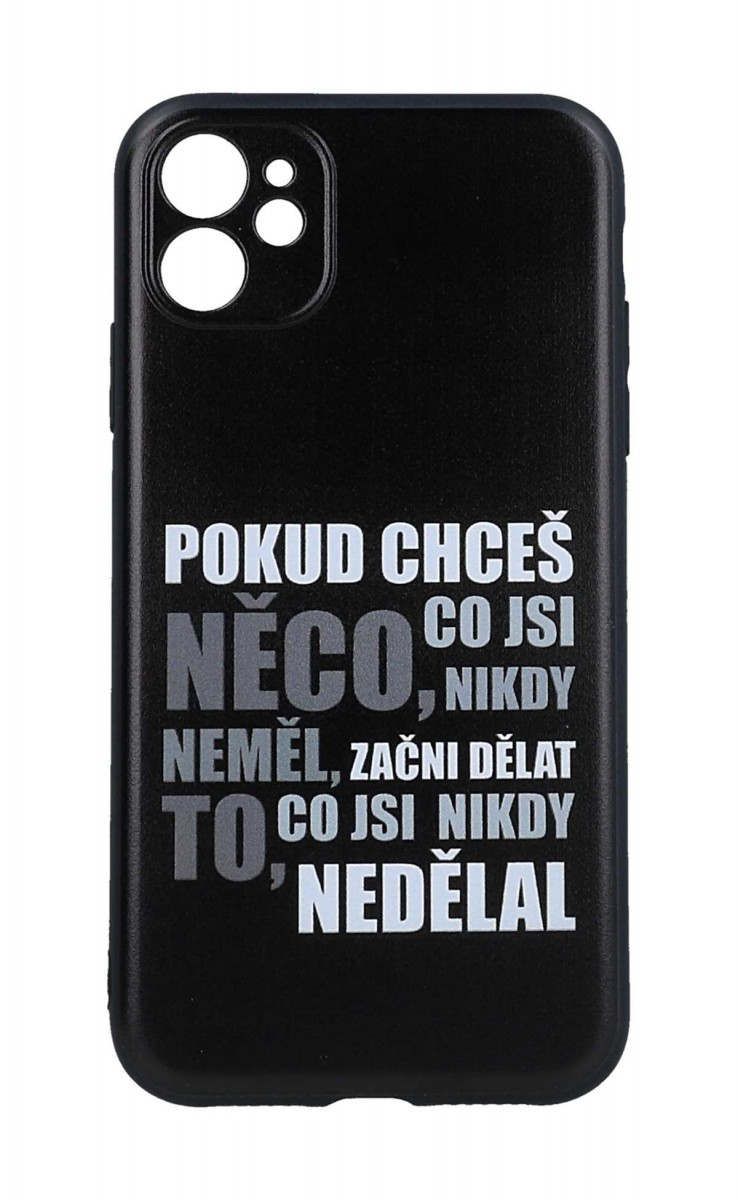 Zadní kryt DARK na mobil iPhone 11 Moto