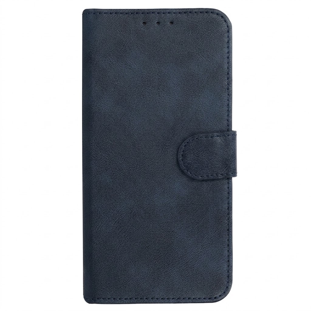 Univerzální knížkové pouzdro COMMON (SIZE XL) pro Samsung A12/A13 4G/A34 5G/A02S/Xiaomi Redmi 12 4G/12C/Note 12 4G/12 Pro 5G/Oppo A53S/A72/A92 navy