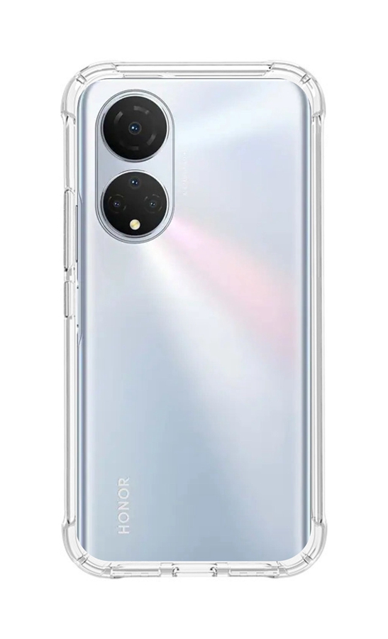 Odolný zadní kryt TopQ na mobil Honor X7 průhledný