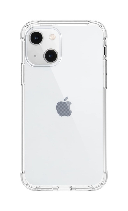 Odolný zadní kryt TopQ na mobil iPhone 13 mini průhledný