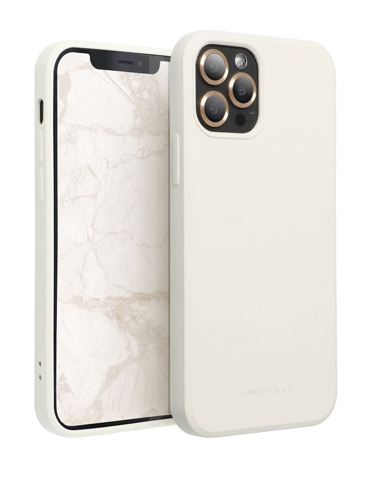 Zadní kryt Simply Roar na mobil iPhone 15 Pro béžový