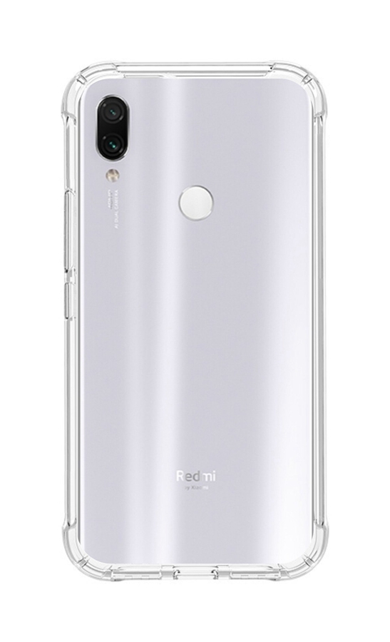 Odolný zadní kryt TopQ na mobil Xiaomi Redmi Note 7 průhledný