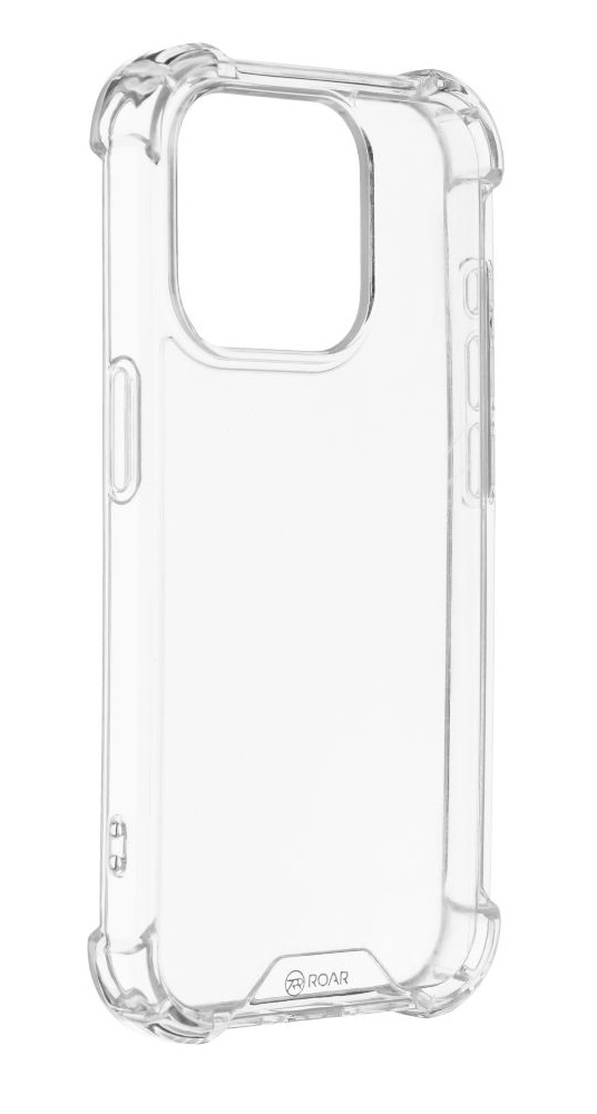 Zadní pevný kryt Roar Armor HD Clear na mobil iPhone 15 Pro průhledný