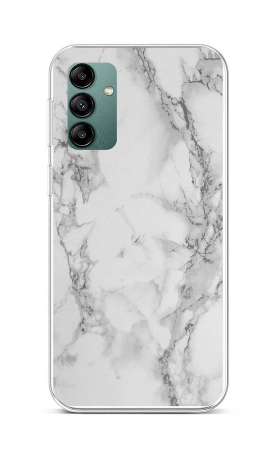 Zadní kryt STYLE TopQ na mobil Samsung A04s Mramor bílý