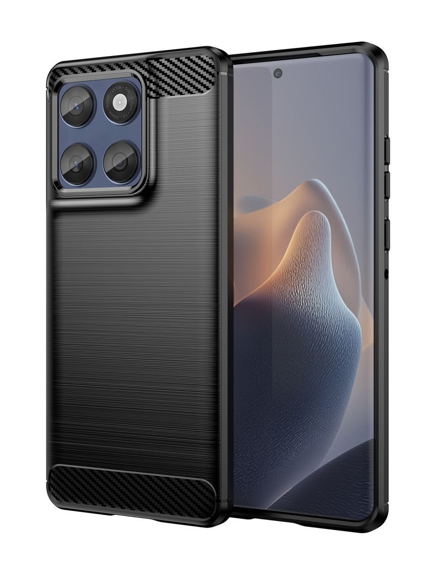 Zadní kryt TopQ na mobil Motorola Edge 60 Fusion černý