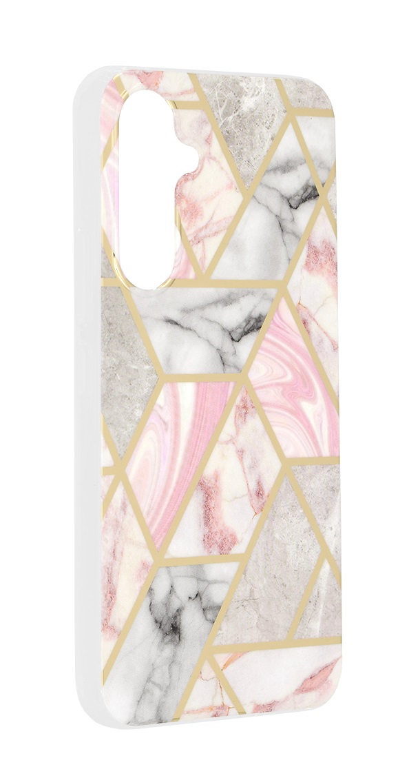 Zadní pevný kryt Techsuit na mobil Samsung A54 5G Marble Pink Hex
