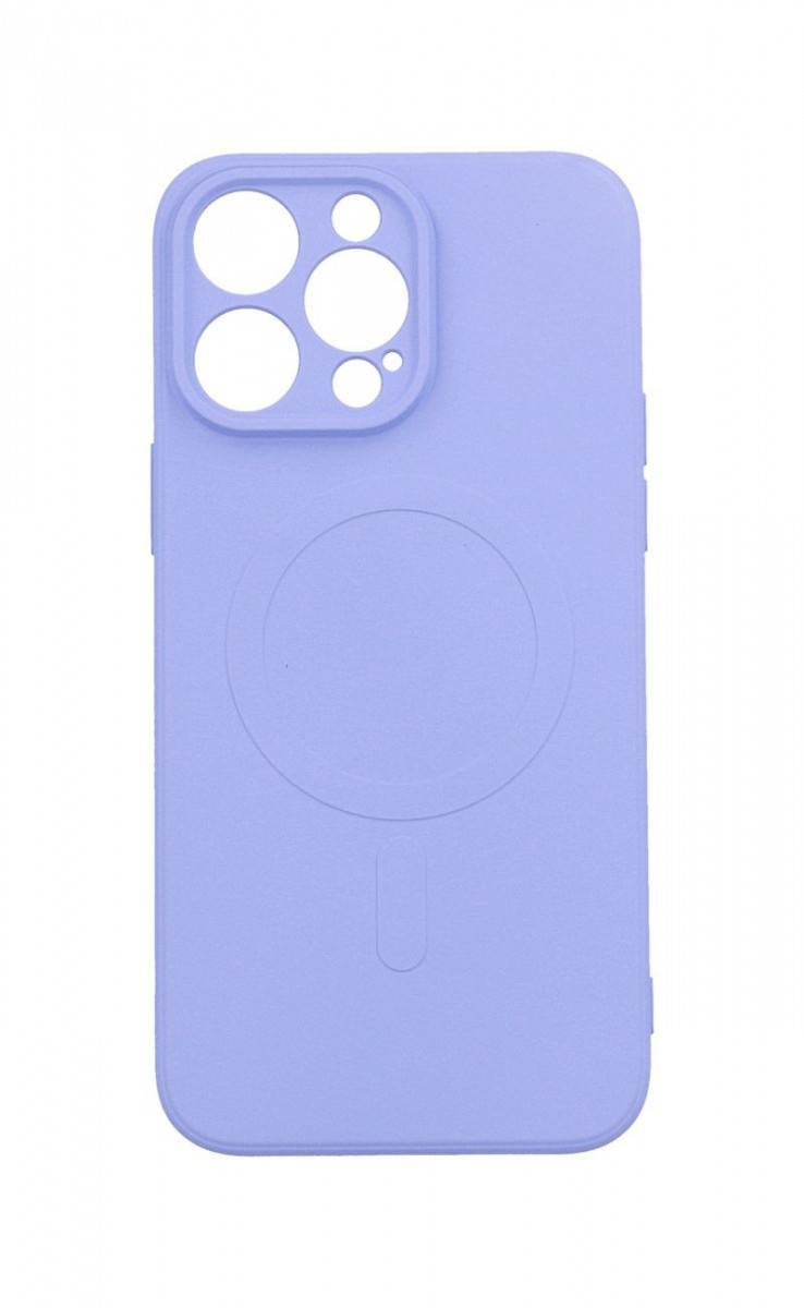 Zadní kryt TopQ na mobil iPhone 15 Pro s MagSafe světle fialový